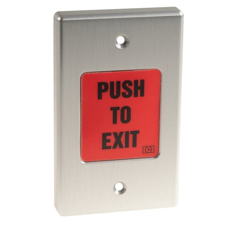 Nortek Nortek, Pushbutton, Aluminum EZ-REX